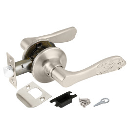 Ручка защелка DK633 SN-PS (6033 SN-P) (без фик.) мат. никель