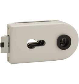 Замок для стеклянной двери «Bravo MP-600-CL» Алюминий