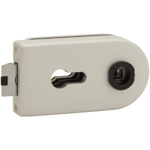 Замок для стеклянной двери «Bravo MP-600-CL» Алюминий