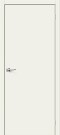 Дверь межкомнатная Браво-0 Эмаль Whitey, без декора, глухая, без стекла, каркасно-щитовая