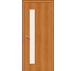 Ламинированная межкомнатная дверь «Гост-3» (C усилением) Л-12 (МиланОрех) глухая