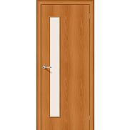 Ламинированная межкомнатная дверь «Гост-3» (C усилением) Л-12 (МиланОрех) глухая