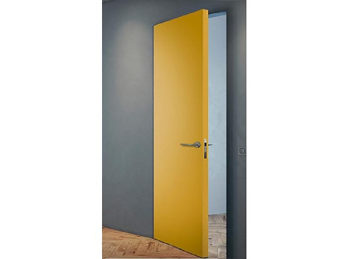 Дверь межкомнатная "ZERRO" RAL 1018 Желтая эмаль глухая 190*60.