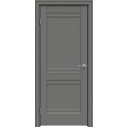 Дверь межкомнатная Concept-592 ПВХ Медиум грей, глухая, царговая