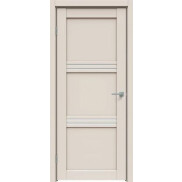 Дверь межкомнатная Concept-602 ПВХ, Магнолия, остекленная, сатинат белый, царговая