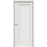 Дверь межкомнатная  "Concept-604" Белоснежно матовый, стекло Сатинато белое