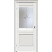 Дверь межкомнатная "Concept-626" Белоснежно матовый стекло Стелла