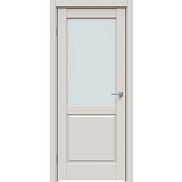 Дверь межкомнатная "Concept-629" Лайт грей стекло Сатинато белое