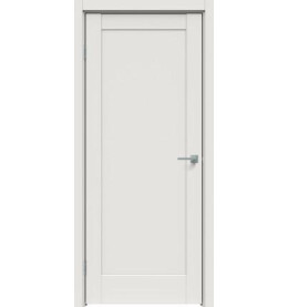 Дверь межкомнатная Concept-635 ПВХ, Белоснежно матовый, глухая, царговая