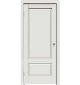 Дверь межкомнатная Concept-639 высота 205 ПВХ, Белоснежно матовый, глухая, царговая
