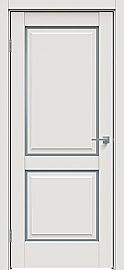 Дверь межкомнатная "Concept-652" Белоснежно матовый, стекло Сатинато белое