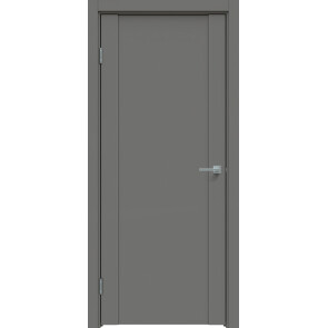 Дверь межкомнатная Concept-654 ПВХ Медиум грей, глухая, царговая