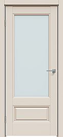 Дверь межкомнатная "Concept-661" Магнолия, стекло Сатинат белый