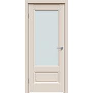 Дверь межкомнатная Concept-661 ПВХ, Магнолия, остекленная, прозрачное, царговая