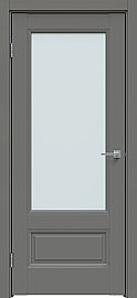 Дверь межкомнатная "Concept-661" Медиум грей, стекло Сатинат белый