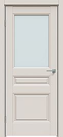 Дверь межкомнатная "Concept-663" Лайт грей, стекло Сатинат белый