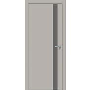 Дверь межкомнатная "Concept-702" Шелл грей декор Медиум грей, кромка-ABS