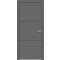ДП Concept-705 Медиум грей  200*80, кромка-чёрная матовая
