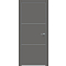 ДП Concept-705 Медиум грей  200*70, кромка-матовый хром