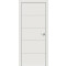 ДП Concept-706 Белоснежно матовый  200*80, кромка-матовый хром