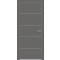 ДП Concept-706 Медиум грей  200*80, кромка-матовый хром