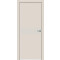 Дверь межкомнатная Concept-707 ПВХ, Магнолия, глухая, кромка алюминиевая матовый хром, каркасно-щитовая
