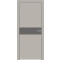 ДП Concept-707 Шелл грей, Медиум грей  200*80, кромка-матовый хром