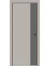 tumb 1 - ДП Concept-708 Шелл грей, Медиум грей  200*80, кромка-чёрная матовая