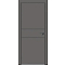 ДП Concept-710 Медиум грей  200*60, кромка-матовый хром