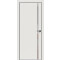 ДП Concept-711 Белоснежно матовый, Зеркало  200*80, кромка-чёрная матовая