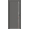 ДП Concept-711 Медиум грей, Зеркало  200*80, кромка-чёрная матовая