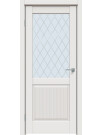 tumb 1 - ДП ПГ Concept-672 Белоснежно матовый Ромб 200*80