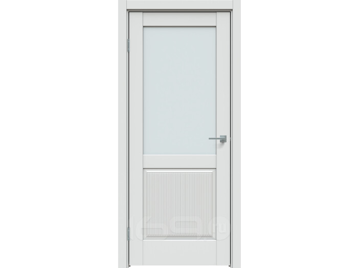 ДП ПГ Concept-672 Дарк Вайт Сатинат белый 190*60