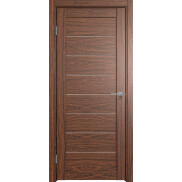 Дверь межкомнатная Future-538 ПВХ, Береза мореная, остекленная, прозрачное, царговая