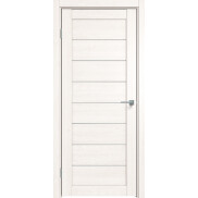 Дверь межкомнатная Future-538 ПВХ Дуб арктик, остекленная, прозрачное, кромка нет, царговая