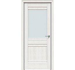 Дверь межкомнатная "Future-593" Дуб патина золото, стекло Сатинат белый