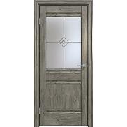 Дверь межкомнатная "Future-593" Дуб винчестер серый, стекло Стелла