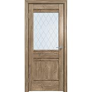 Дверь межкомнатная "Future-593" Дуб Винчестер трюфель, стекло Ромб