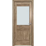 Дверь межкомнатная "Future-593" Дуб Винчестер трюфель, стекло Сатинат белый