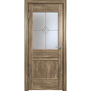 Дверь межкомнатная "Future-593" Дуб Винчестер трюфель, стекло Стелла