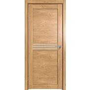 Дверь межкомнатная Future-601 ПВХ Дуб Винчестер светлый, остекленная, сатинат белый, царговая