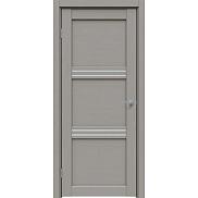 Дверь межкомнатная "Future-602" Дуб серена каменно-серый, стекло Сатинато белое