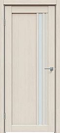 Дверь межкомнатная "Future-608" Дуб Серена керамика, стекло Сатинато белое