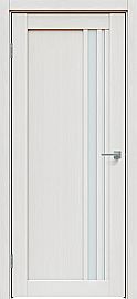Дверь межкомнатная "Future-608" Дуб серена светло-серый, стекло Сатинато белое