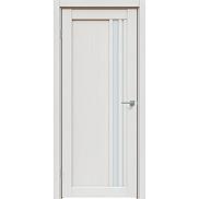 Дверь межкомнатная "Future-608" Дуб серена светло-серый, стекло Сатинато белое