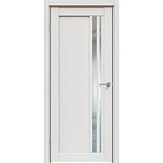 Дверь межкомнатная "Future-608" Дуб серена светло-серый, Зеркало