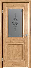 Дверь межкомнатная "Future-621" Дуб Винчестер светлый, стекло Сатин графит лак прозрачный