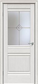 Дверь межкомнатная "Future-626" Дуб серена светло-серый, стекло Стелла