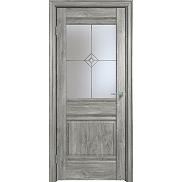 Дверь межкомнатная "Future-626" Дуб винчестер серый, стекло Стелла
