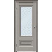 Дверь межкомнатная "Future-631" Дуб Серена каменно-серый, стекло Ромб